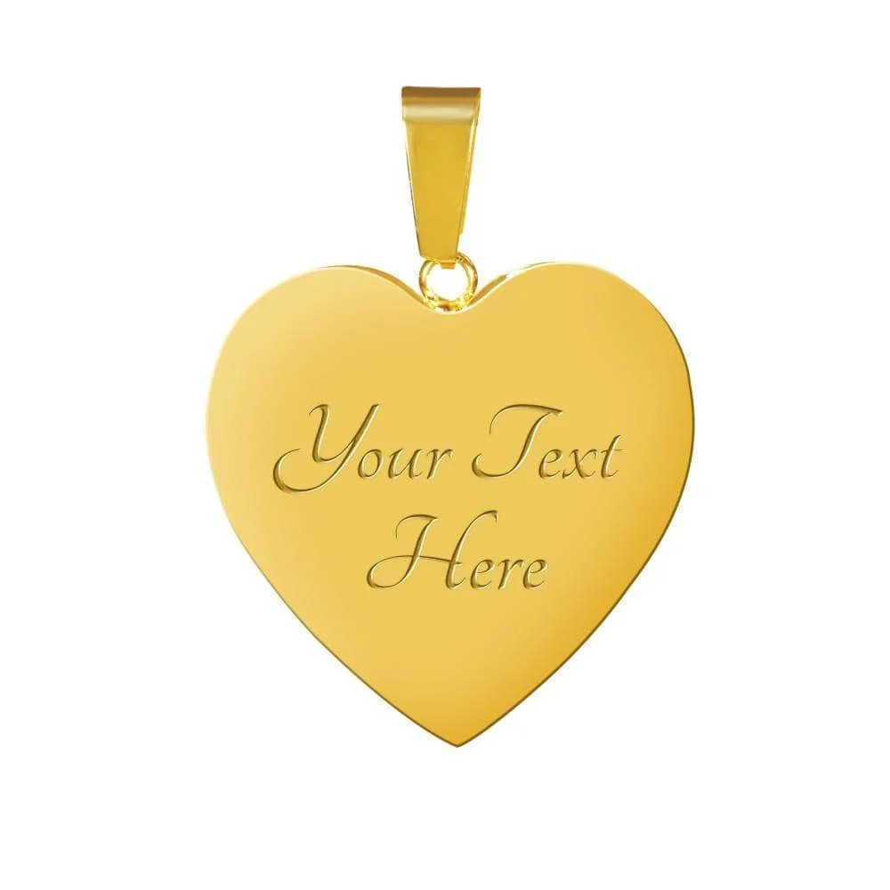 Grandma I Am So Blessed Personalized Engraved Gold Heart Bangle Bracelet